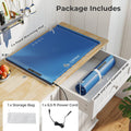 Food Warming Mat Rollable and Portable Electric Warming Tray with Fasting Heating-Gray