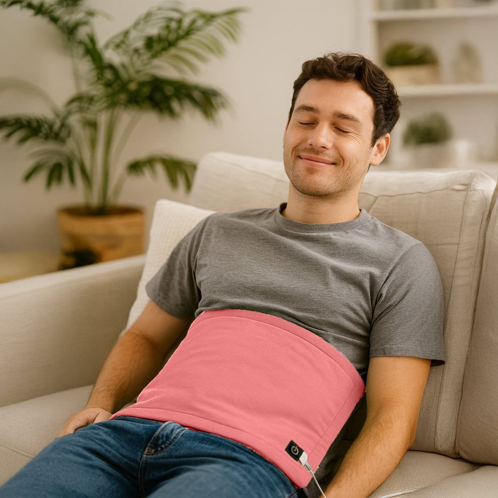 Pursonic Comfort Trio – Extra Large Electric Heating Pads (Green, Pink & Black)