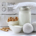 Eco-Friendly Laundry & Wellness Bundle – Detergent Sheets, Wool Dryer Balls, and Essential Oils