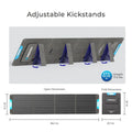 200W Portable Solar Panel – IP65 Waterproof Foldable Solar Charger for Power Station, RV & Camping