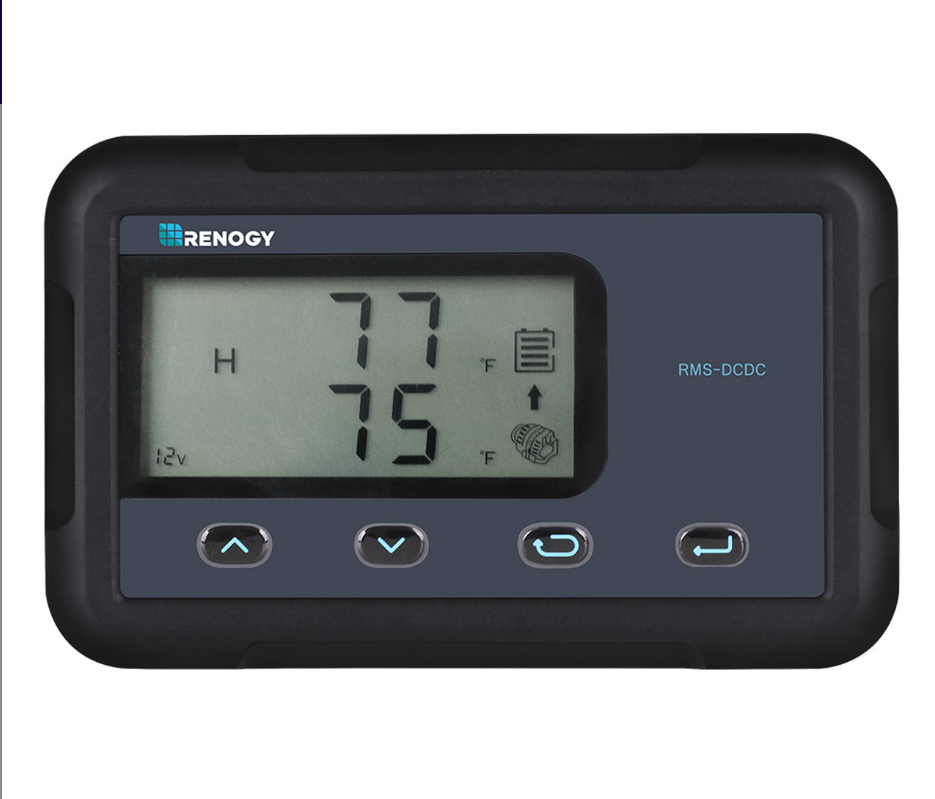 Renogy RMS-DCDC High Precision Monitor for DC-DC MPPT Onboard Battery Chargers