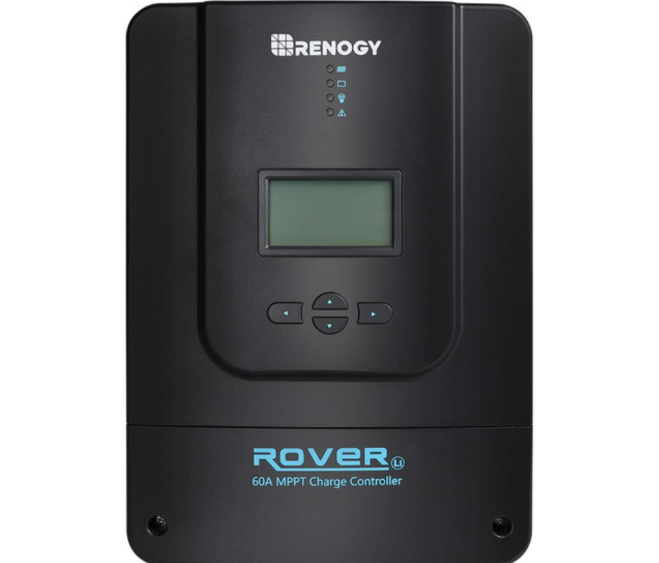 Renogy Rover 60A MPPT Solar Charge Controller for 12V/24V/36V/48V Systems with RS232 & RS485