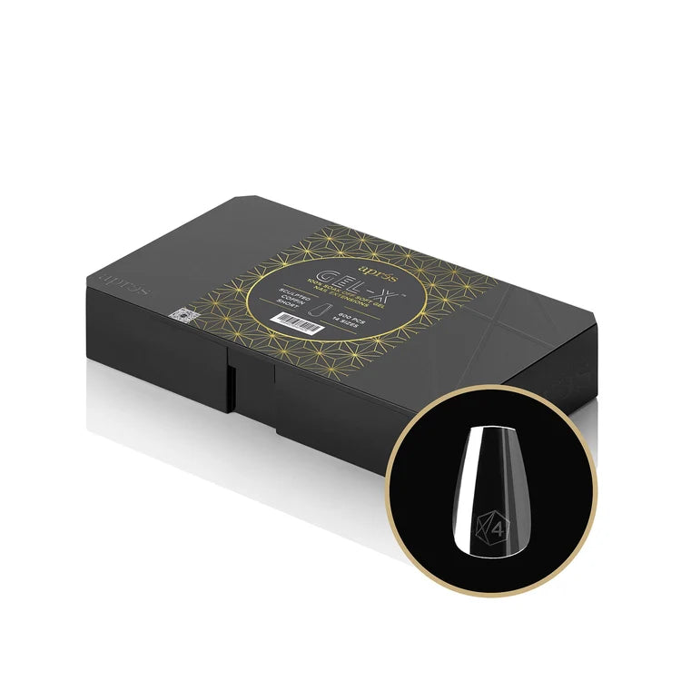 Apres - Gel-X Sculpted Coffin Short Box of Tips 2.0, 600pcs