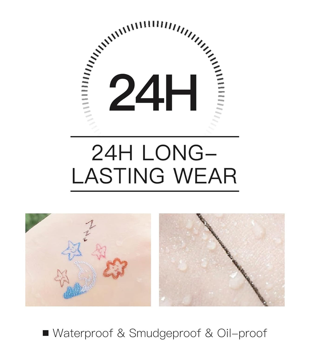Colorkey Floating Color 24 Hours Longwear Waterproof Liquid Eyeliner